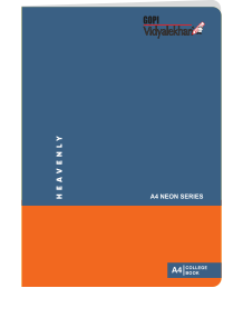 A4 College Book (Neon Series)