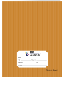 Crown Book (Brown Book)