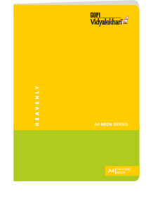 A4 College Book (Neon Series)