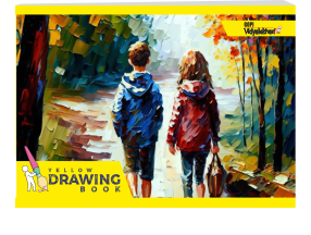 Yellow Drawing Book