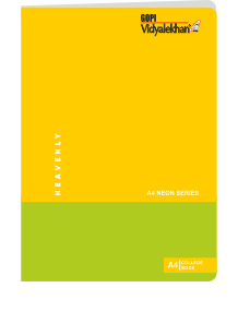 A4 College Book (Neon Series)