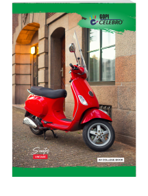 A4 College Book (Soft Bound)