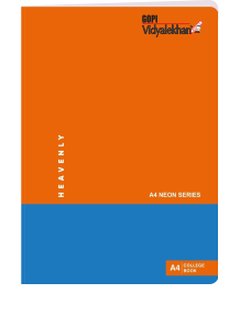 A4 College Book (Neon Series)