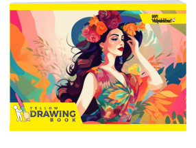 Yellow Drawing Book