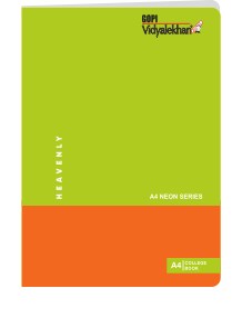 A4 College Book (Neon Series)